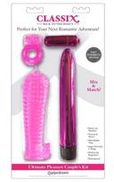 Sekso prekių rinkinys Classix Ultimate Pleasure Couples Kit, rožinis, 4 dalių