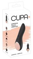 Vibruojantis šildomasis vibratorius Cupa Warming Touch, juodas