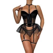 Dviejų dalių apatinio trikotažo komplektas Sexy Elegance
