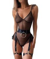 Seksualus bodis Caged Lover, juodas
