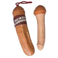 Varpos imitatorius Divertysex Salchichon de Almendralejo, smėlio spalvos