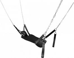 Sekso supynės Eros Extreme Sling Deluxe, juodos