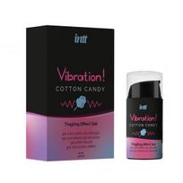 Šildomasis gelis Intt Vibration Cotton Candy Tingly Gel, 15 ml