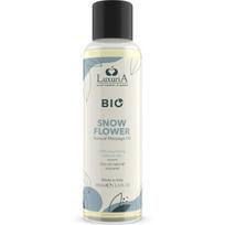 Masažo aliejus IntimateLine Luxuria Bio Snow Flower, 100 ml