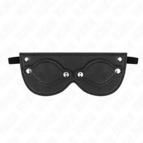 Akių kaukė Kink Leatherette Covers, juoda