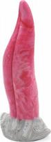 Varpos imitatorius Kiotos Monstar Dildo Beast 27, rožinis/pilkas