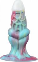 Varpos imitatorius Kiotos Monstar Dildo Beast 71, šviečiantis tamsoje