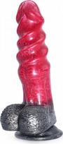Varpos imitatorius Kiotos Monstar Dildo Beast 74, raudonas