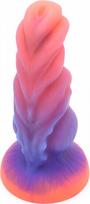Varpos imitatorius Kiotos Monstar Dildo Beast 90, šviečiantis tamsoje