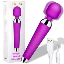 Mikrofono dizaino vibratorius LIVMAN MS-19 klitorio, vaginaliniam ir analiniam malonumui su 16 skirtingų vibracijos režimų
