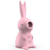 2in1 triušio formos klitorio siurbimo vibratorius Bunny Vibe