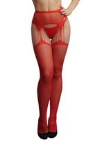 Le Desir seksualios pėdkelnės Suspender Rhinestone Pantyhose