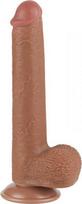 Varpos imitatorius Lovetoy Sliding Skin Dual Layer Dong, rudas