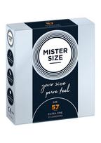 Prezervatyvai Mister Size 57 mm, 3 vnt.