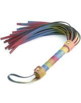 Botagas NS Novelties Spectra Bondage flogger, įvairių spalvų