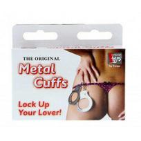 Antrankiai Handcuffs, sidabro spalvos