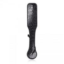 Botagas Pejcz Paletta Crocodile Spank Paddle, juodas