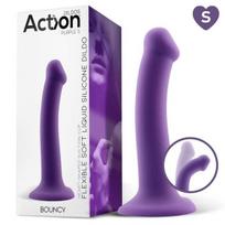 Falo imitatorius Bouncy, 16.5 cm, violetinis