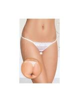 Kelnaitės G-String, baltos, S-L