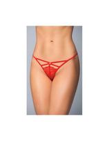 Kelnaitės stringai G-String 2473, raudoni, S-L