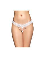 Kelnaitės stringai G-String 2491, balti