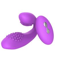Poros vibratorius su nuotolinio valdymo pulteliu Couple Vibrator