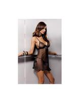 Seksuali suknelė Kea Babydoll, juoda erotika pagal Casmir L/XL, L/XL