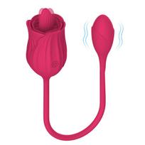 Vibruojantis sekso žaislas 2in1 All in One Rose Toy