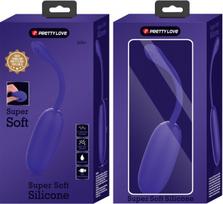 Pretty Love Julius įkraunamas silikoninis kiaušinėlio vibratorius – violetinis