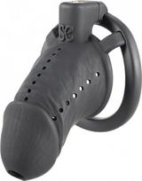 Penio narvas Sevanda Slave Chastity Cage Long, juodas