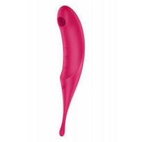 Vibratorius Satisfyer Twirling Pro, raudonas