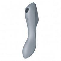 Satisfyer Curvy Trinity 3 stimuliatorius su vibracija, pilkas