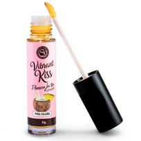Lūpų blizgesys oraliniam seksui Secret play Lip Gloss Vibrant Kiss Pina Colada, 6 g