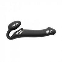 Falo imitatorius Strap On Me, 24,2 cm, juodas