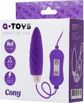 Vibruojantis kiaušinis Toyfa A-TOYS, violetinis