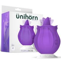 PurpleRose liežuvio laižymo vibratorius USB įkrovimo dokas Silikonas