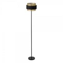 Toršeras OSRAM HORNET FLOOR 1xE27 10W juodos/aukso sp, Ø30x175cm