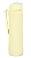 Silikoninė gertuvė COOLPACK, 600 ml, pastelinės geltonos spalvos