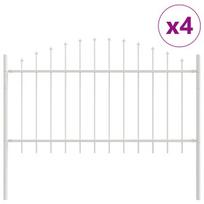 vidaXL Sodo tvora 4 pcs Balta 170 x 140 cm