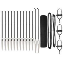 vidaXL Suvirintas vielinis tvoras su smailiais galais Plienas ir PVC