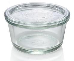 Weck stiklainiai su dangteliais, 450ml, 6 vnt.