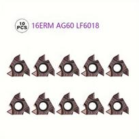 DESKAR karbido sriegimo plokštelės 16ER/IR AG60 LF6018, 10 vnt 16ERM