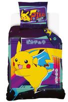 Medvilninė patalynės komplektas Pokemon Pikachu, 140x200 cm