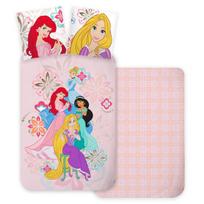 Vaikiškas patalynės komplektas Disney Princess Bloom, 100×135, 2 dalių