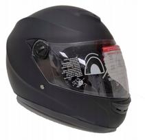 Motorolerio motociklo motorolerio šalmas juodas matinis 55-56cm