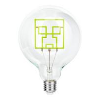 Neoninė LED lemputė – Minecraft Creeper
