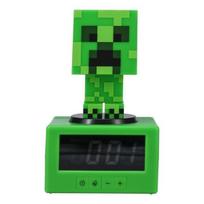 Minecraft Creeper Žadintuvas - PALADONE - Pakartojimas ir Šviesos Naktinė Lempa - Žalia