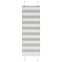 Klostuota žaliuze šviesiai pilka 50x100 cm audinio plotis