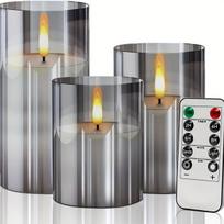 LED žvakių rinkinys su pultu