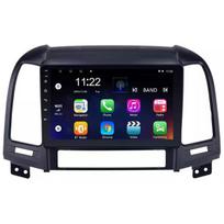 HYUNDAI SANTA FE 2005-12 Android multimedia plančetės tipo 9 colių automagnetola USB/WiFi/GPS/Bluetooth